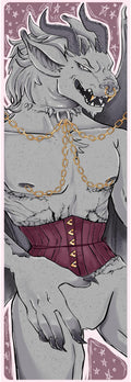 Nathalia Rui Art • Gargoyle SFW/NSFW Bookmark