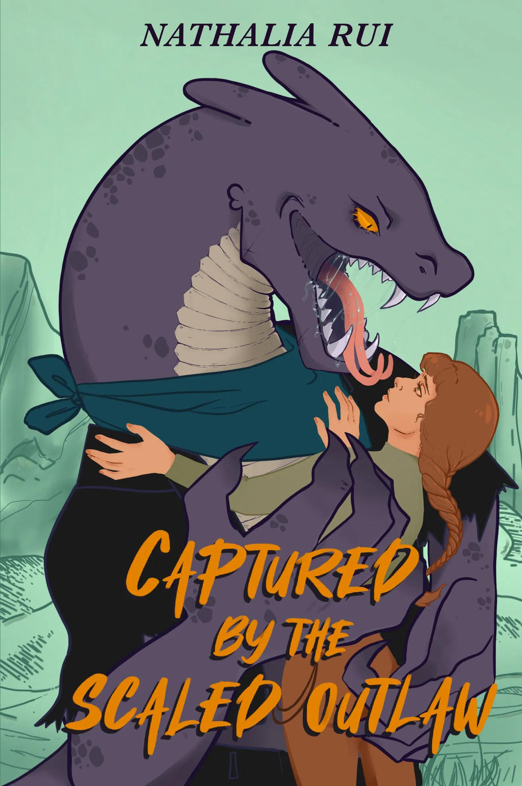 Captured by the Scaled Outlaw • by Nathalia Rui • Signed Paperbacks w/ Extras Bundle Option