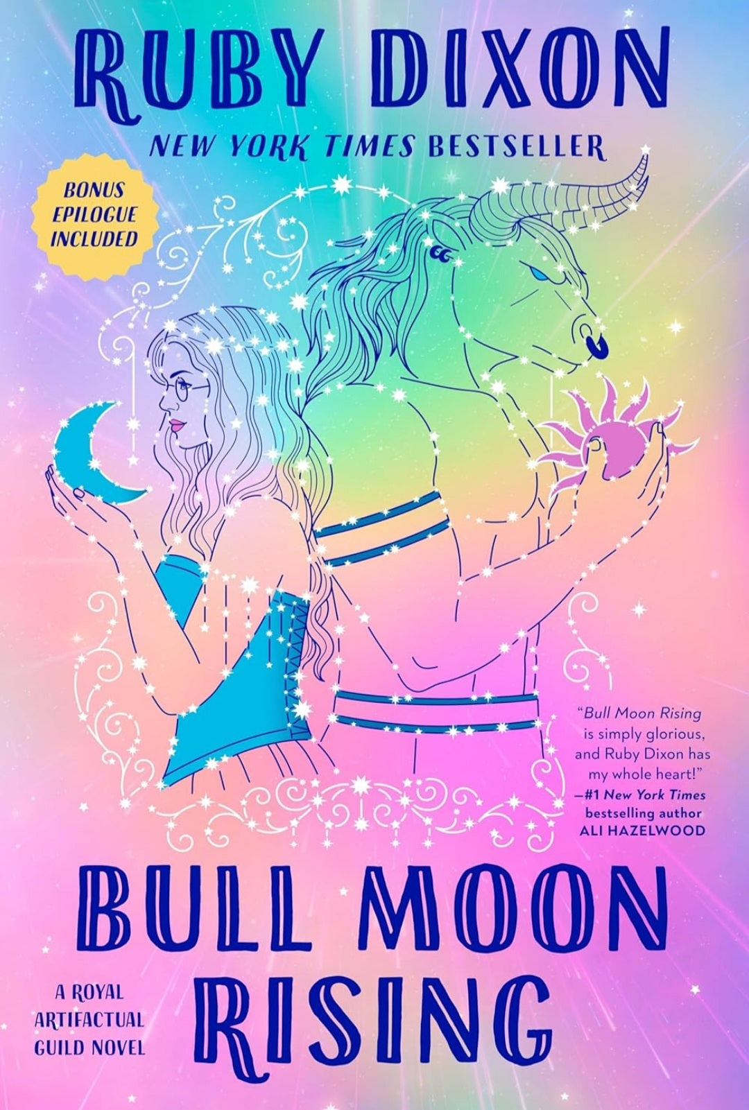 Royal Artifactual Guild Series • Bull Moon Rising (Book 1) • By the Horns (Book 2) • by Ruby Dixon • Sprayed Edge Hardcovers or Regular Paperbacks