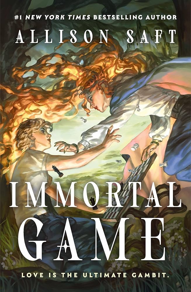 YA • Immortal Game : Une romance fantasy lesbienne avec des fées • par Allison Saft • Relié
