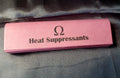 Pink Pill Case: "Heat Suppressants" • Omegaverse Engraved Leatherette Pill Box • 1 x7 Days • READY TO SHIP
