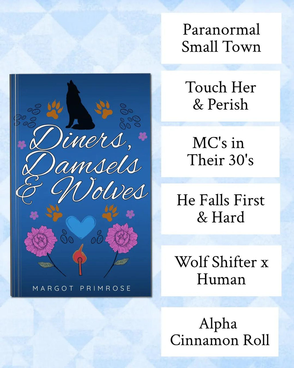 PREORDER Diners, Damsels, & Wolves • by Margot Primrose • Includes Art Prints