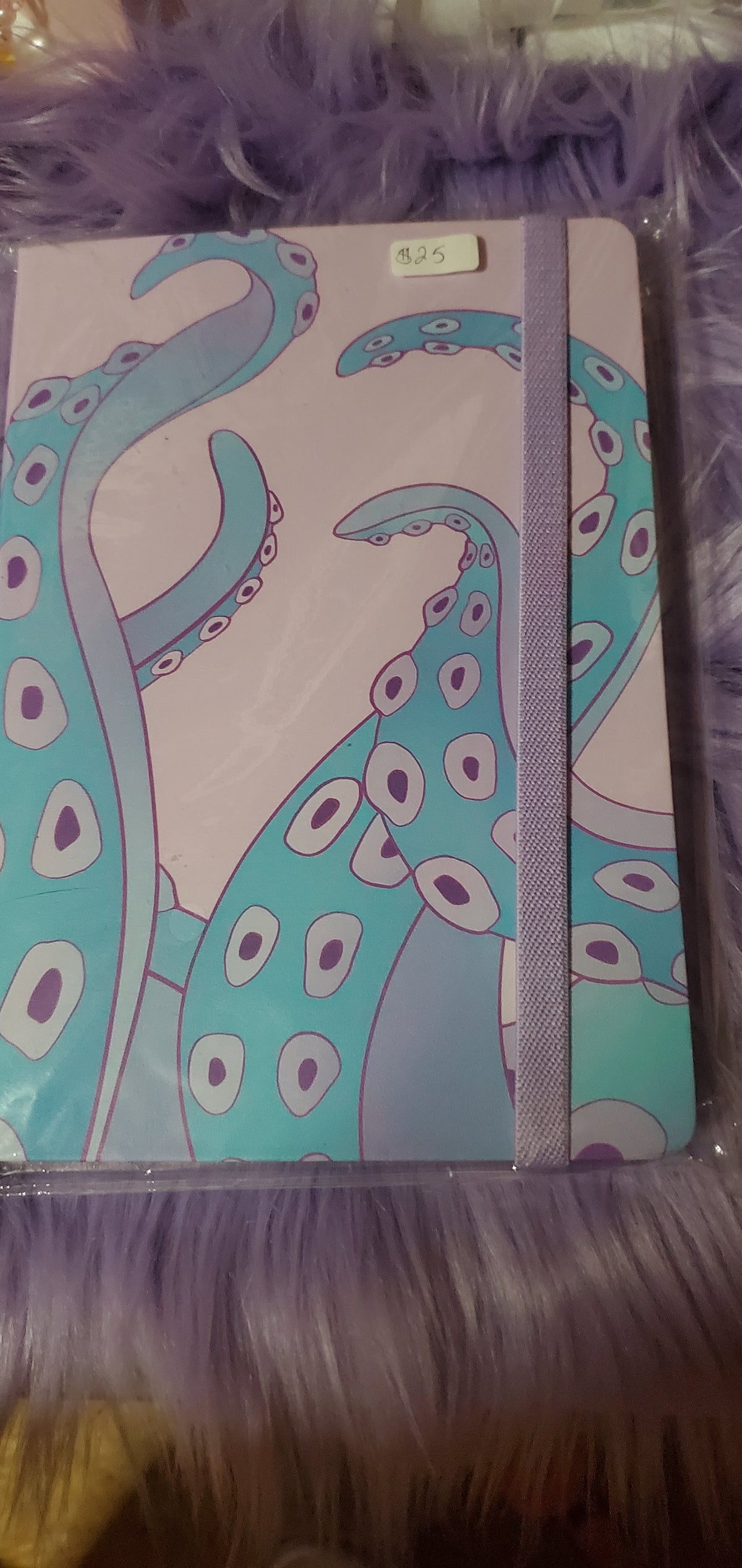 Kraken Tentacle Hardcover Journal • Teal + Pastel Options