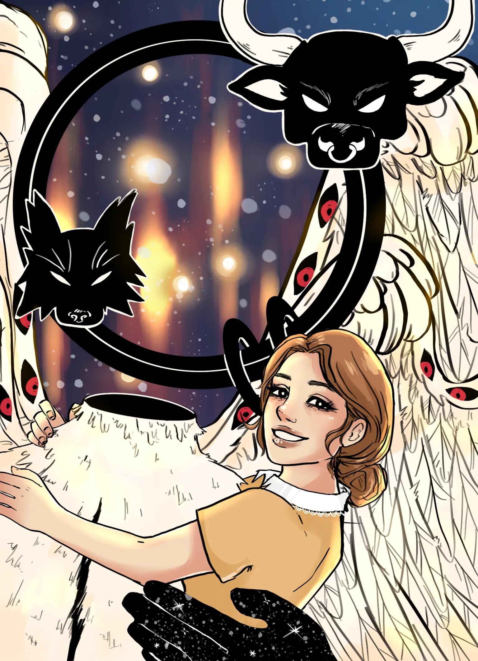 Falling for the Angel • by Nathalia Rui • Signed Copy w/ Extras Bundle Option