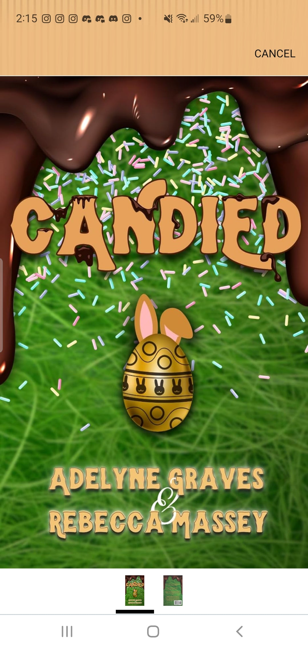 Demon Cream Chronicles • by Adelyne Graves and Rebecca Massey • Frosted, Ducked, and Candied • Signed by Adelyne Graves