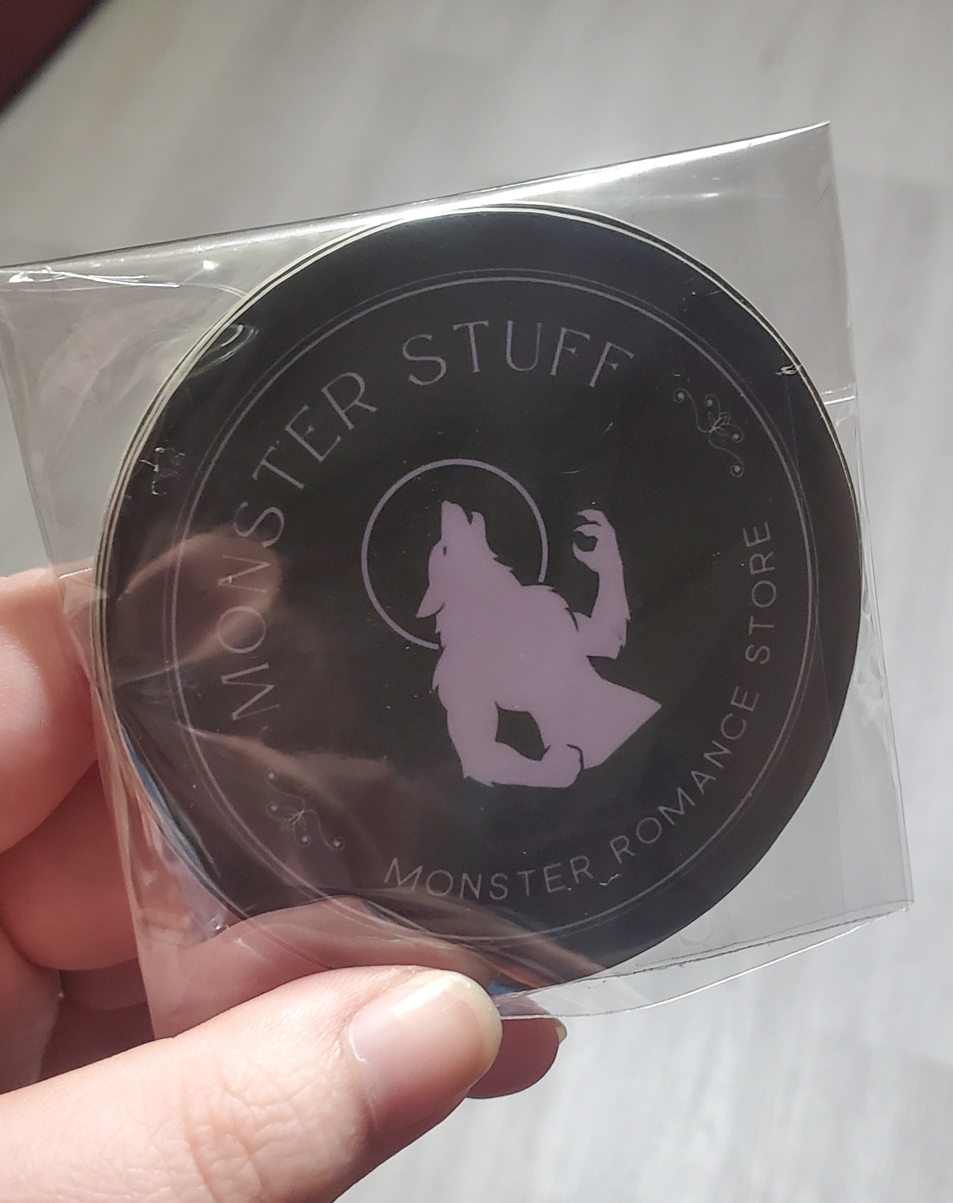 Monster Stuff Store Logo Sticker