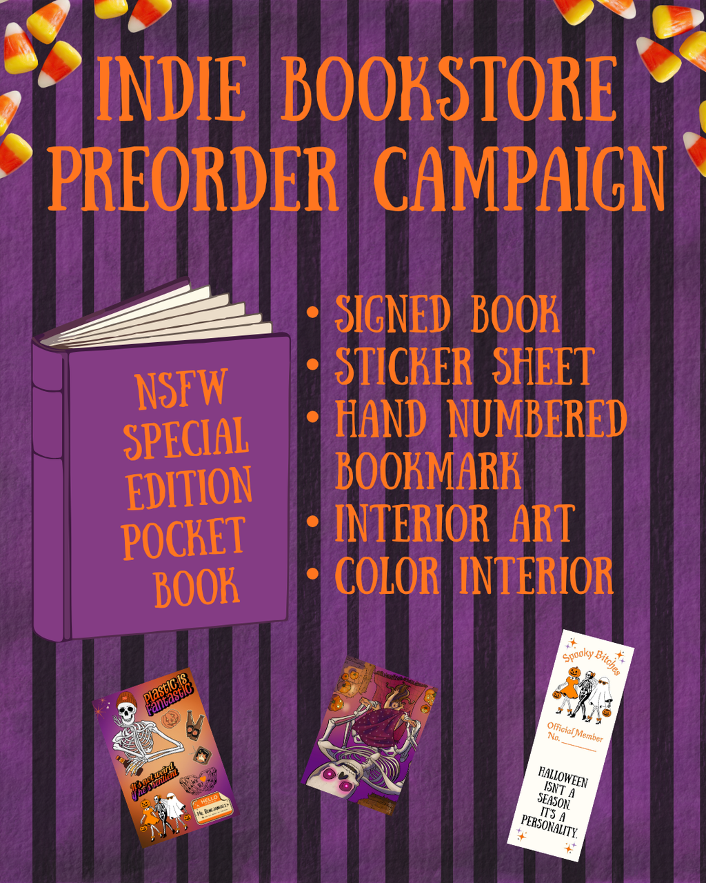 PREORDER • No Bones About It • by Cassandra Elizzabeth • Signed copies with SWAG