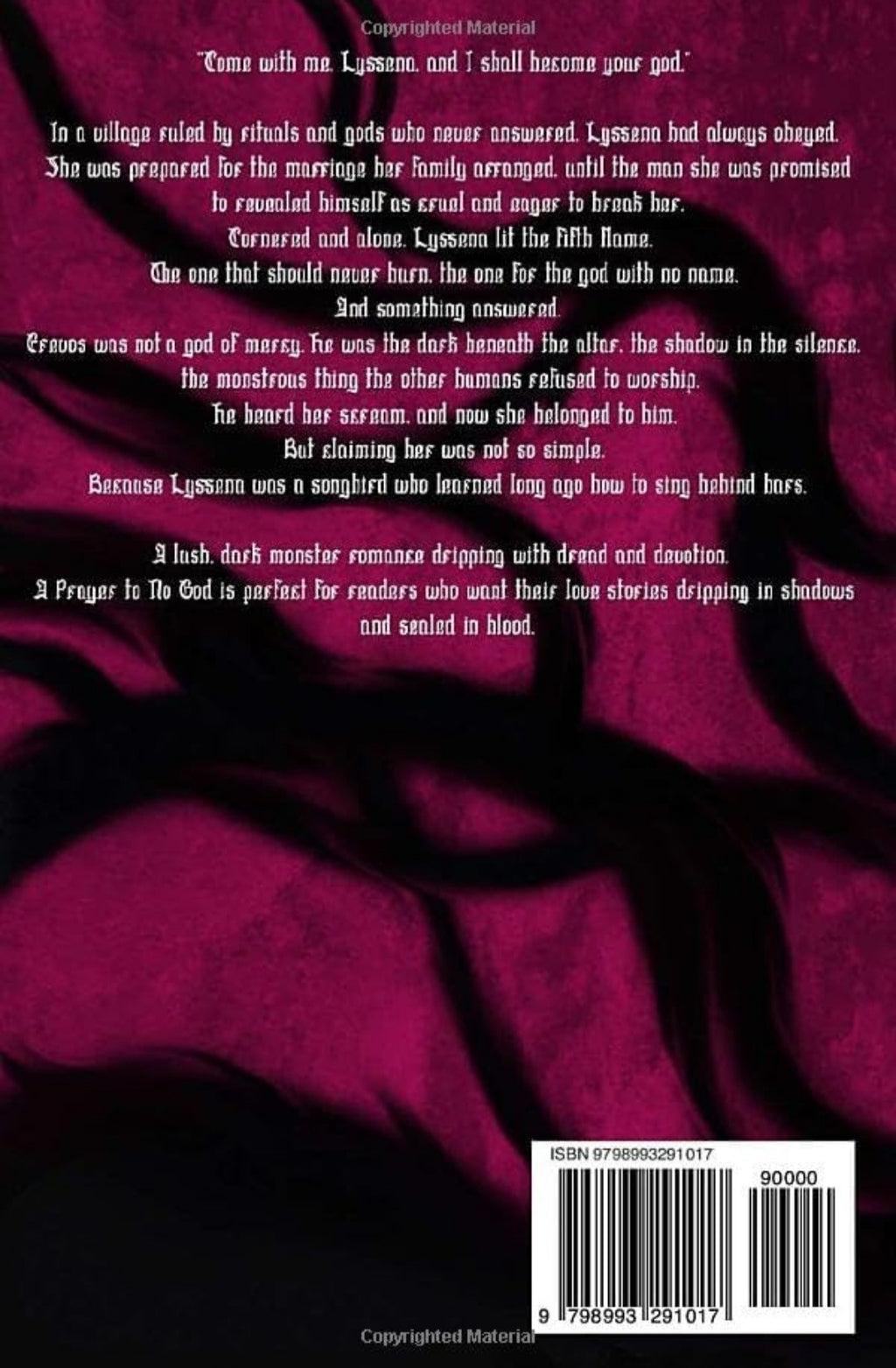A Prayer to No God • Nicole Sterling • Paperback +/- Bookplate
