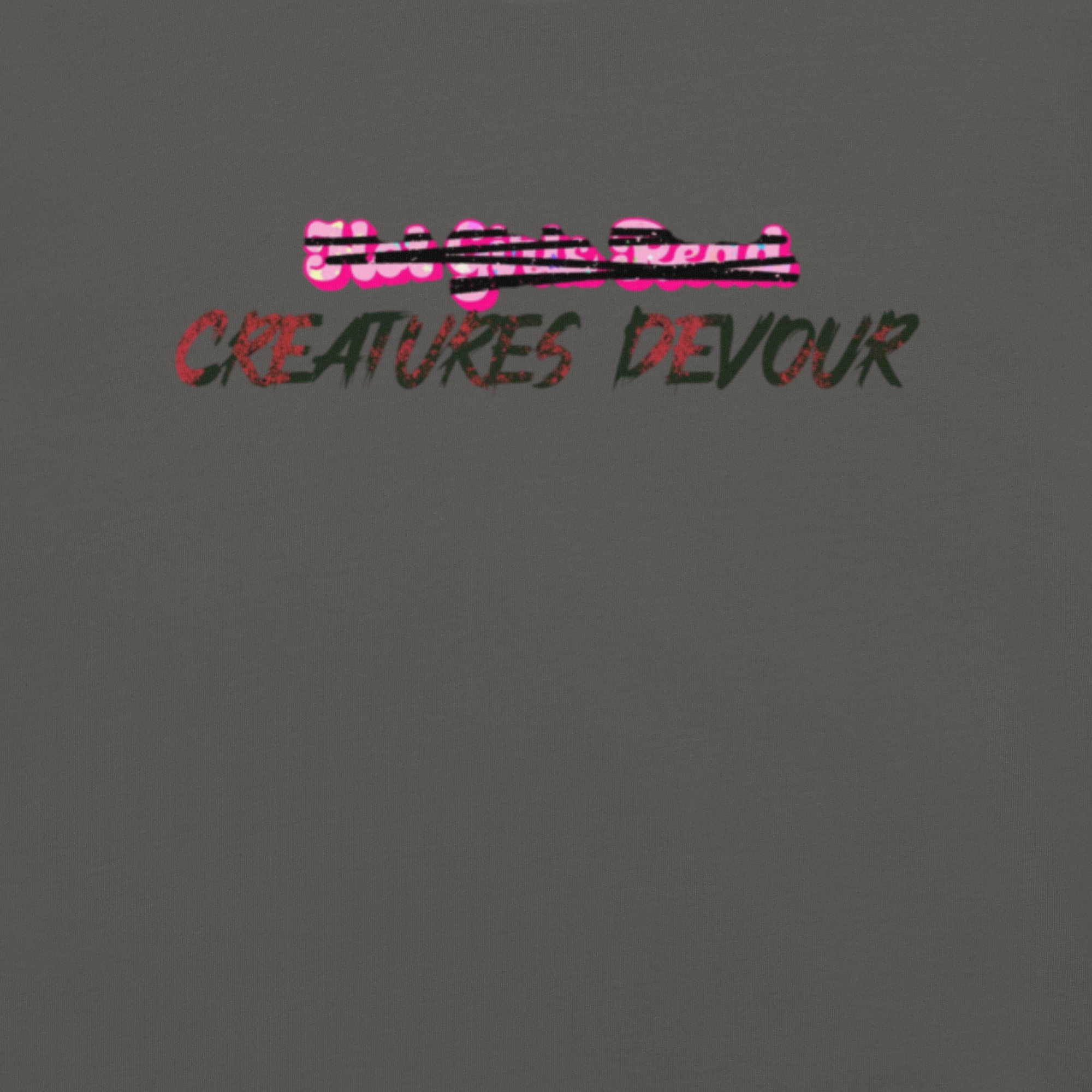 Hot Girls Read is Cancelled -> Creatures Devour is In • Comfort Colors • Tanks and Tees • S-3X