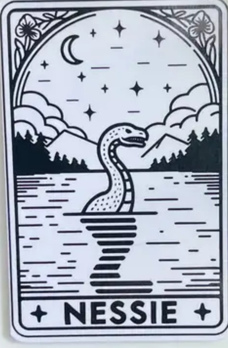 Tarot Card Stickers • Book Tropes and Cryptids Designs • 2.5" Glossy Stickers