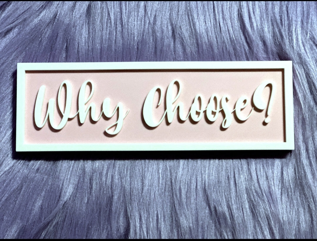 Bookshelf Signs by Grace