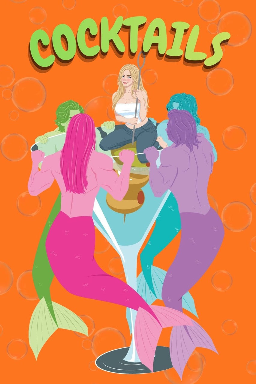 PREORDER • Cocktails by Nicole Mikell • Paperbacks w/ SWAG • Release Date: December 3rd