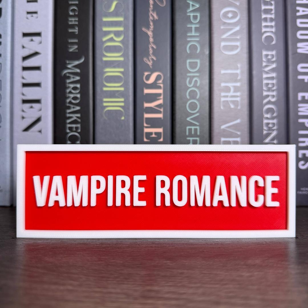 Bookshelf Signs • Monster Smut • To Be Read • Multiple Phrases and Colors