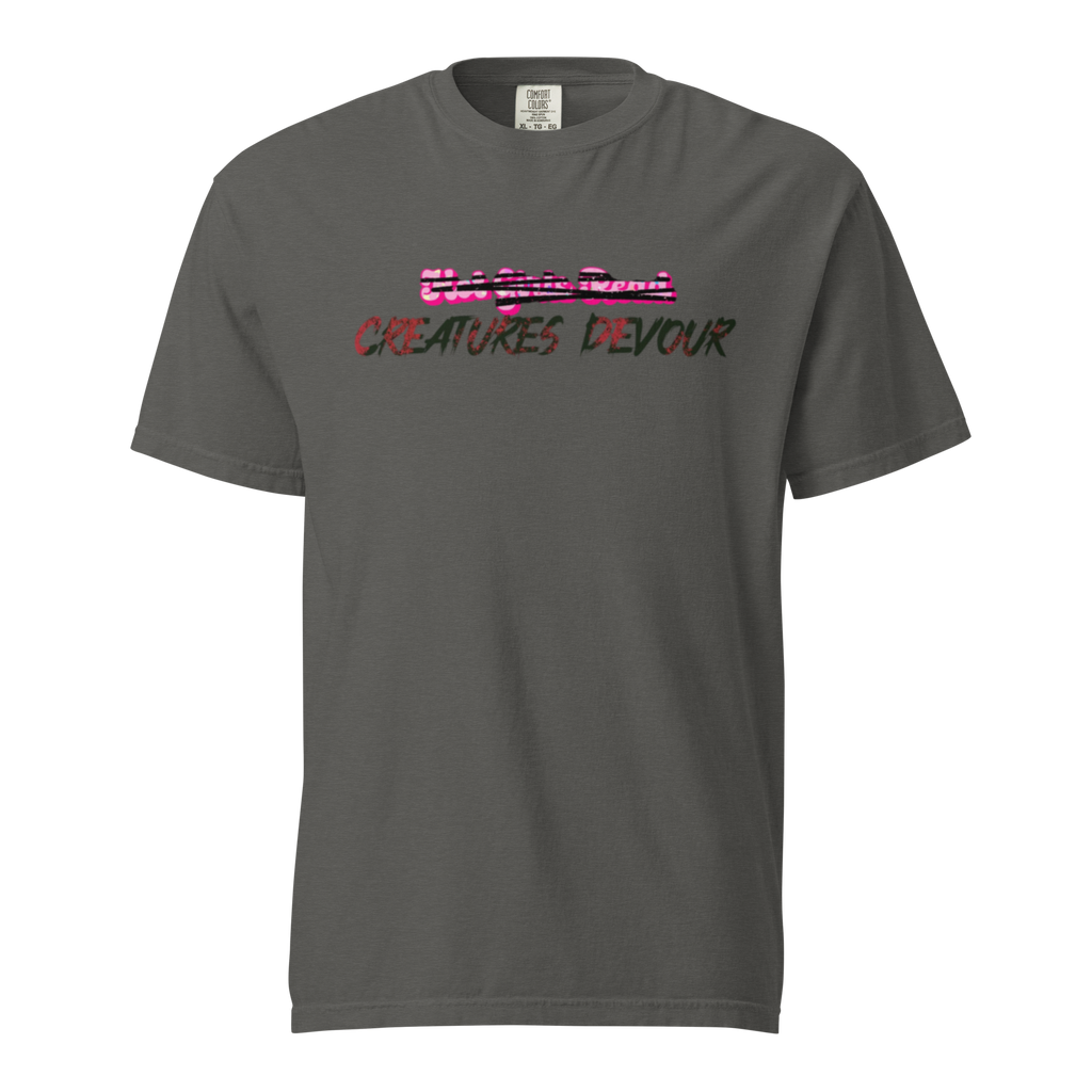 Hot Girls Read is Cancelled -> Creatures Devour is In • Comfort Colors • Tanks and Tees • S-3X
