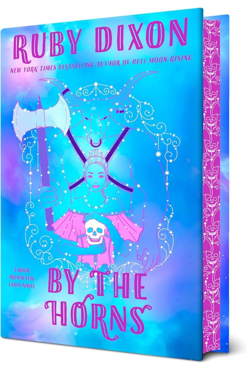 Royal Artifactual Guild Series • Bull Moon Rising (Book 1) • By the Horns (Book 2) • by Ruby Dixon • Sprayed Edge Hardcovers or Regular Paperbacks - Monster Stuff Store