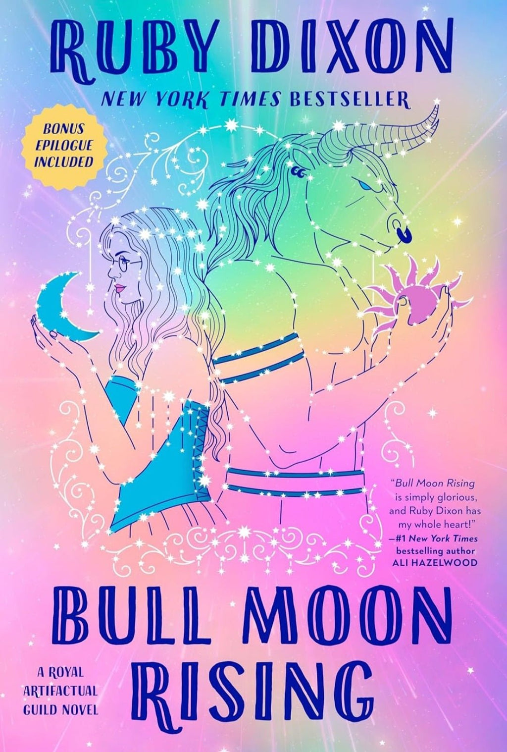 Royal Artifactual Guild Series • Bull Moon Rising (Book 1) • By the Horns (Book 2) • by Ruby Dixon • Sprayed Edge Hardcovers or Regular Paperbacks - Monster Stuff Store