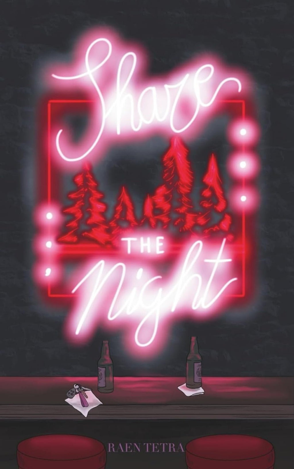 Share the Night • Raen Tetra • A Mothman Paranormal Romance • Signed Paperbacks - Monster Stuff Store
