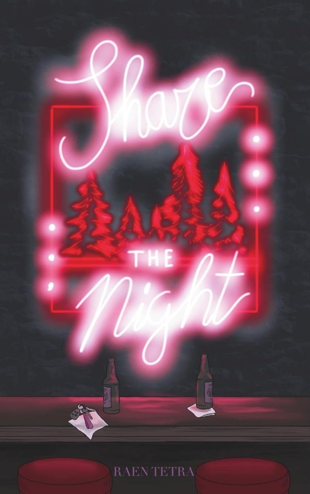 Share the Night • Raen Tetra • A Mothman Paranormal Romance • Signed Paperbacks - Monster Stuff Store