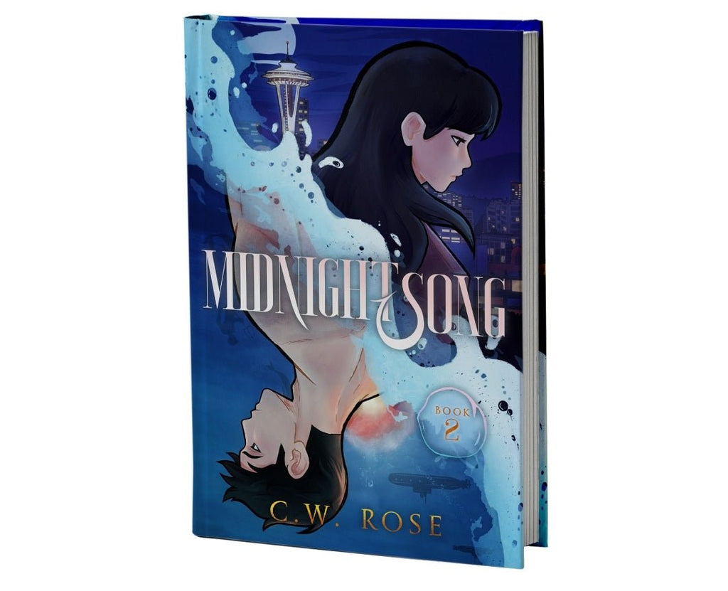 Signed Paperback Bundle: Oceansong and Midnight Song by C.W. Rose, Signed - Monster Stuff Store