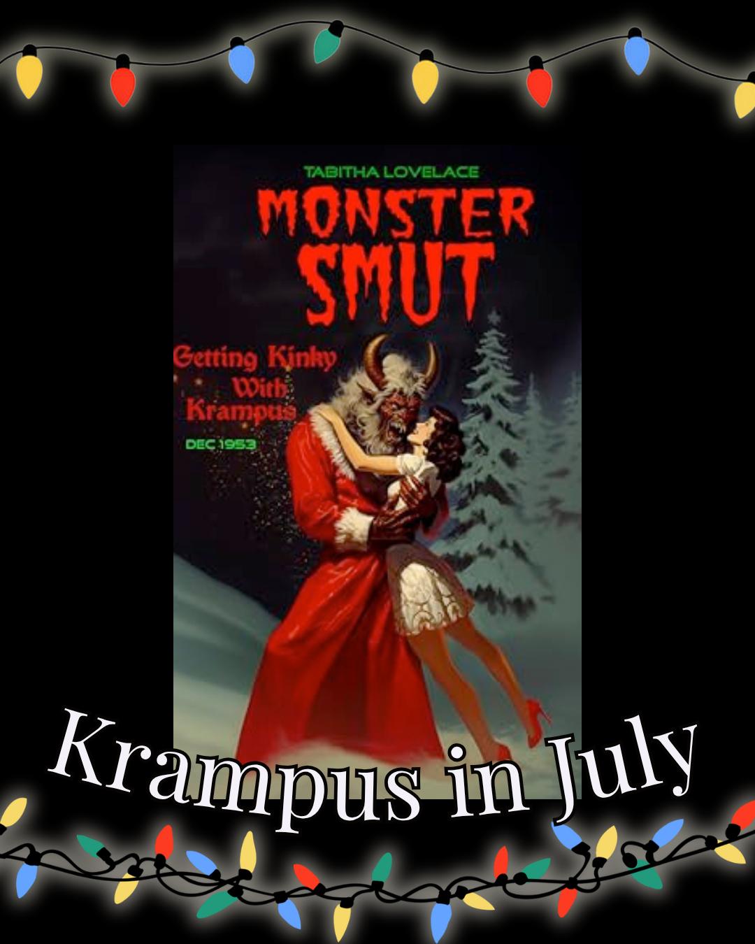 SPECIAL LISTING • Krampus in July Collection - Monster Stuff Store