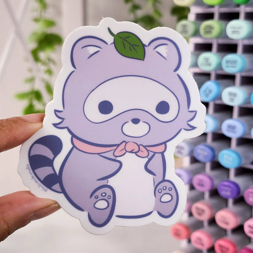 Tanuki Vinyl Sticker - Monster Stuff Store