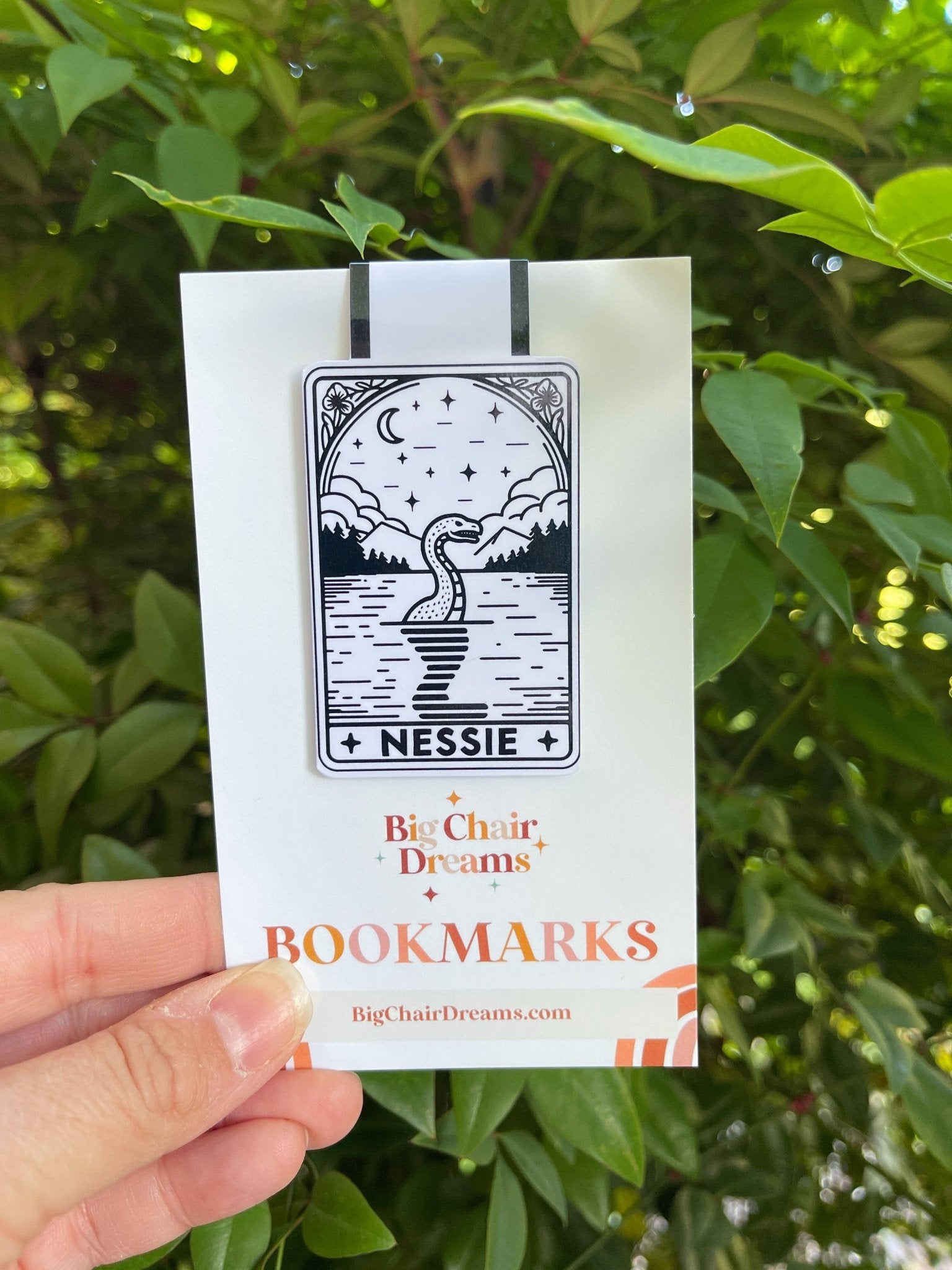 Tarot Card Nessie Magnetic Bookmark - Monster Stuff Store