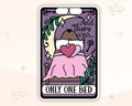 Tarot Card Stickers • Book Tropes and Cryptids Designs • 2.5" Glossy Stickers - Monster Stuff Store