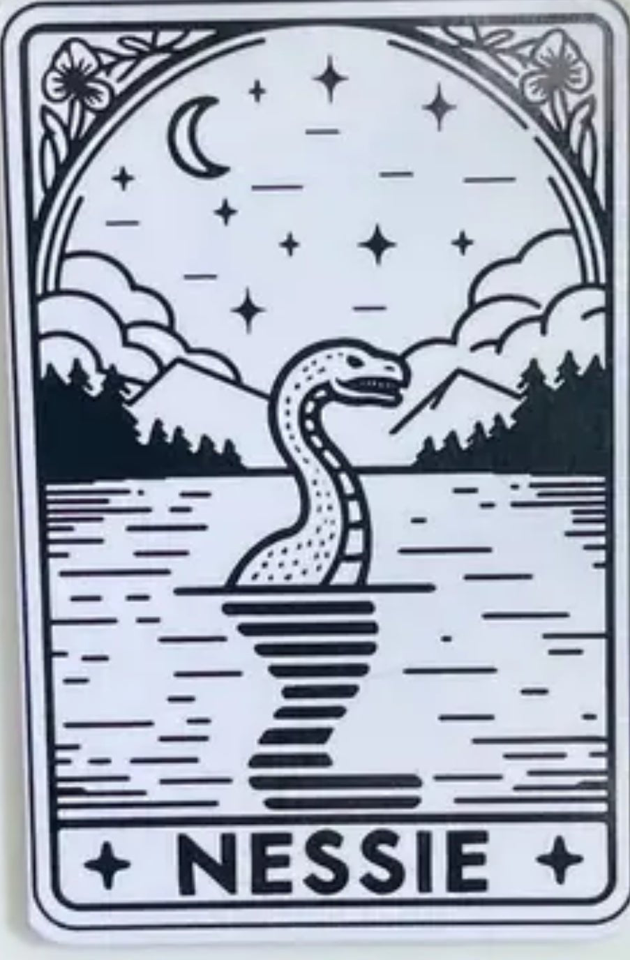 Tarot Card Stickers • Book Tropes and Cryptids Designs • 2.5" Glossy Stickers - Monster Stuff Store