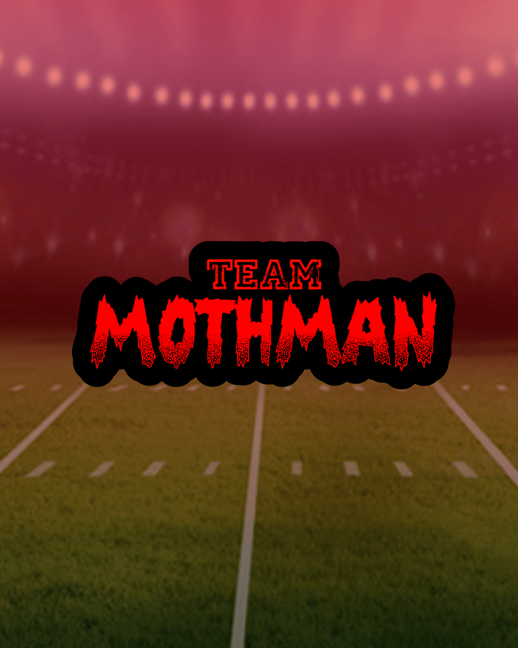 Team Mothman Sticker - Monster Stuff Store