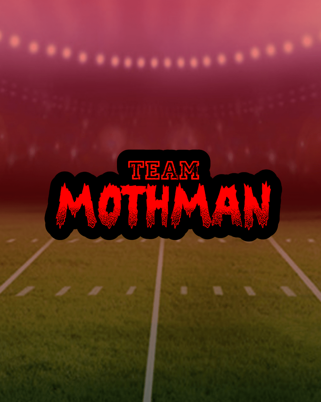 Team Mothman Sticker - Monster Stuff Store