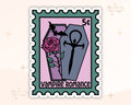 Vampire Romance Stamp Sticker - Monster Stuff Store