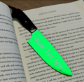 Villains Fuck Better - Mirrored Knife Bookmark - Monster Stuff Store