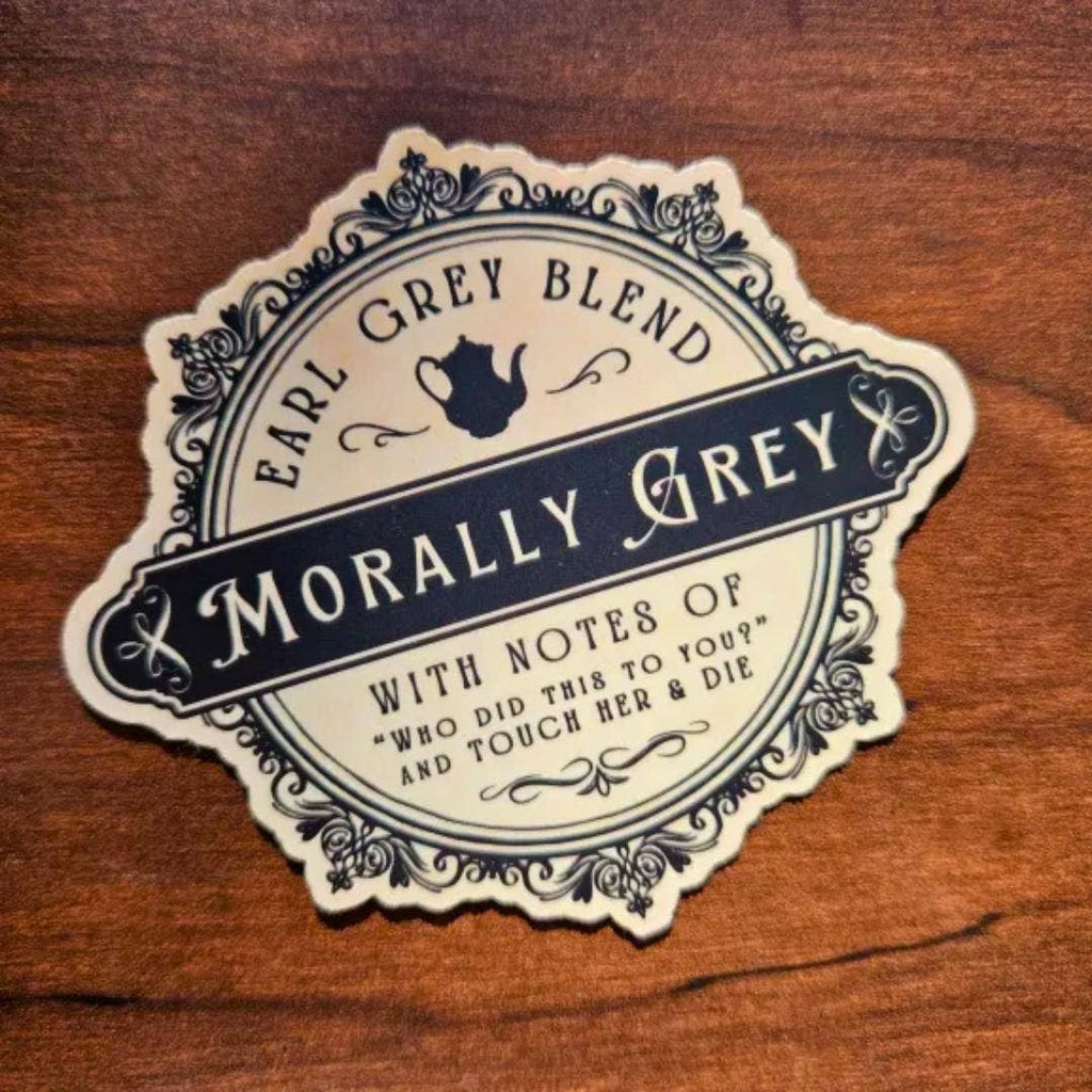 Vintage Apothecary Earl Grey Tea Bookish Sticker Set - Monster Stuff Store