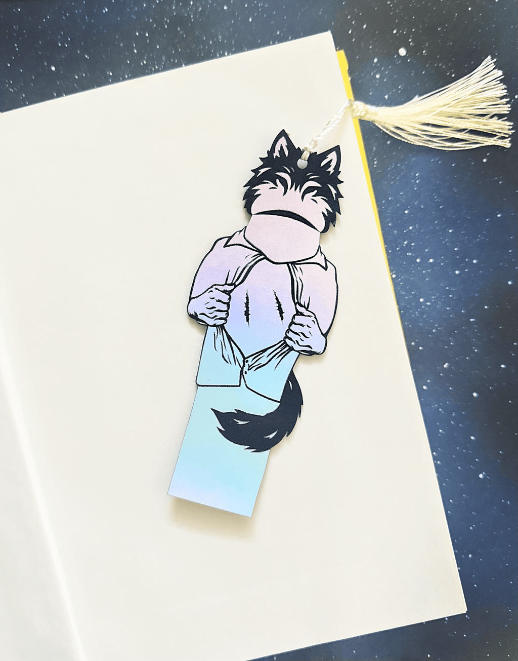 Werewolf Cockmark Bookmark - Monster Stuff Store